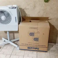 کولر آبی پنکه دار