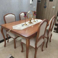 میز و صندلی فرانسوی 4 نفره
