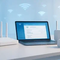 نیرو آقا جهت تنظیم مودم اینترنت