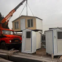 کانکس نگهبانی وسرویس بهداشتی توالت حمام ساندوچ‌پنل