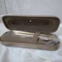 خودکار شیفر sheaffer طلایی اصل ست دوتایی