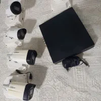۶ عدد دوربین با دستگاه و تجهیزات