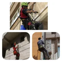 پیچ ورولپلاک سنگ نما رول پلاک راپل کار کردن باطناب