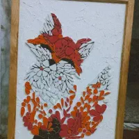 تابلو کاشی کاری شکسته