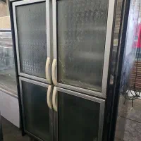 فریزر ایستاده ویترینی چهار درب موتور فرانسه