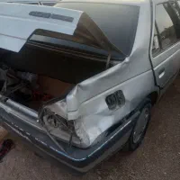 پژو ۴۰۵ جی ال ایکس تصادفی