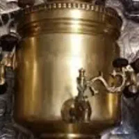 سماور زغالی کاملا سالم و قابل استفاده قدیمی