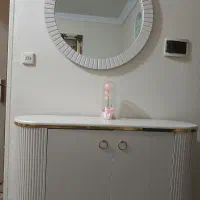 میز کنسول با اینه میز تلوزیون