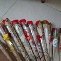 گل رز مصنوعی ده عدد نونو