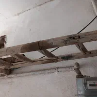 نردبان هم فلزهم چوب