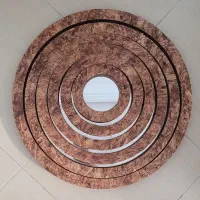 آیینه گرد دیواری