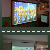 پک کامل ویدئو پروژکتور و پرده نمایش مناسب مدارس