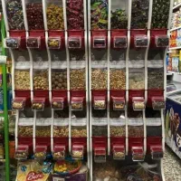 قفسه استند خشکبار آجیل و تخمه