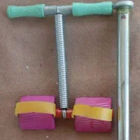 میله بارفیکس و فنر درازنشست