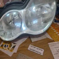 چراغ جلو بنز C240 در حد نو سالم