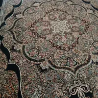 فرش ۹متری زمینه سرمه ای