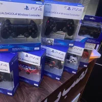 دسته Ps4 آکبند و کارکرده با مهلت تست مشکی و رنگی