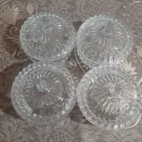 قندان شیشه ای قیمت هر عدد ۱۰۰ تومن
