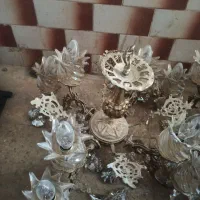 دوعدد لوستر برنز