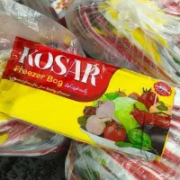 پلاستیک فریزر کوثر ۶۰ برگ کالای پر فروش