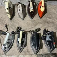 اتو بخار بدون بخار قدیمی آنتیک