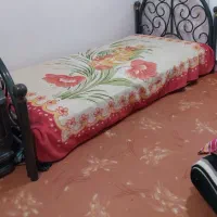تخت فلزی تک نفره