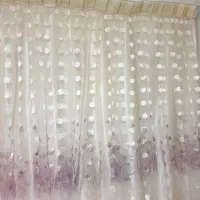 تعدادی پرده تور وحریر نو ودرحدنو