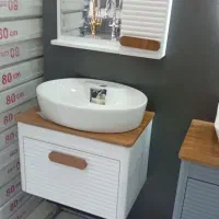 روشویی کاملا نو حتی نصب هم نشده