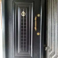 درب ورودی، ضد سرقت، چوبی، همراه چهارچوب ودستگیره