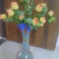گلدان با گل