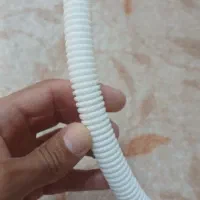 لوله خرطومی پلی فلکسی سفید رنگ