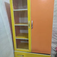 سرویس خواب تک نفره تخت وکمد ام دی اف