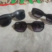 سه عینک آفتابی اورجینال...مارک عینک داخل عکس