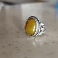 انگشتر عقیق معدنی