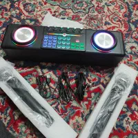 اسپیکر همراه و میکسر پخش زنده