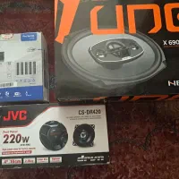 ضبط و بلندگو کامل jvc maxeeder hertz جی وی سی هرتز
