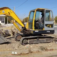 مینی بیل هیوندا r55 خط7
