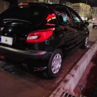 ۲۰۶ مشکی مدل ۸۰ موتور ۹۸