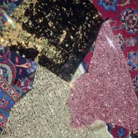 تکه پارچه پولکی