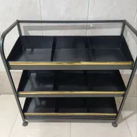 استند قفسه ذغال تنباکو استند آهنی ذغال
