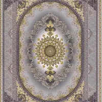 فرش ۱۲ متری نونو اکبند هنوز باز نشده رنگ طوسی
