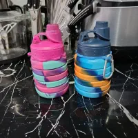 قمقمه سیلیکونی تاشو