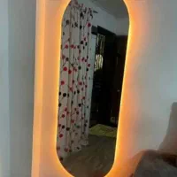 آینه قدی بک لایت ۱۶۰/۶۰ کاملا نو