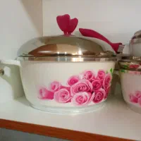 قابلمه چدن ۱۰پارچه ساخت ترکیه شیک نونو