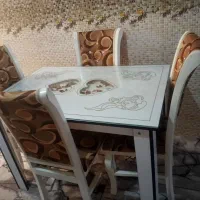 میز غذاخوری ۴نفره