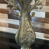 گل و گلدان رومیزی برنز