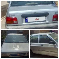 فروش پراید نقره ای ۸۹