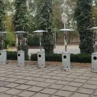 گرماتاب هیتر بخاری قارچی کافه ای رستورانی باغی