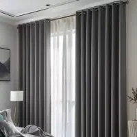 پرده مخمل  پنل اماده ضخیم بدون نیاز به زیر پرده