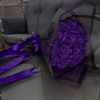 گل ربانی دسته گل باکس پول کادو